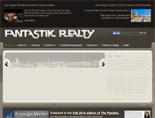 Tablet Screenshot of fantastikrealty.com